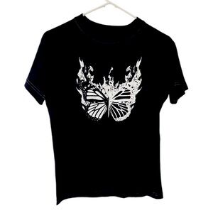 Butterfly Graphic T-Shirt